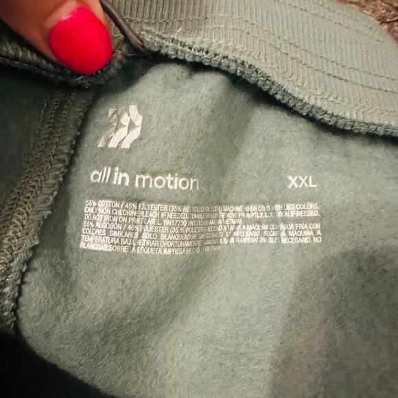 All in Motion Green Joggers XXL - Picture 4 of 4
